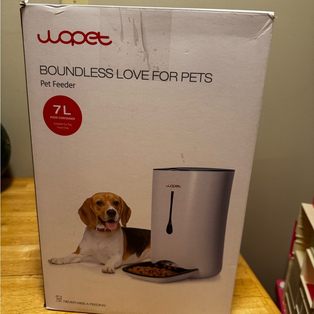 Automatic Pet Feeder - Silver